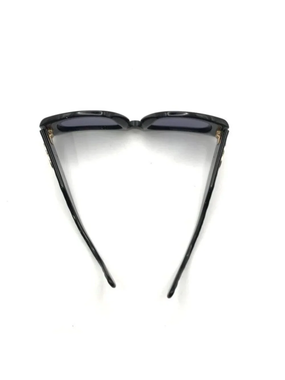 Chanel CC Logo Quilted Sunglasses Eyewear Black